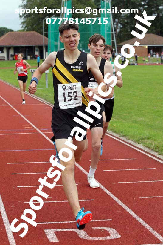 800 metres 51, NECAA Open Meeting, Morpeth, Sunday, March 23rd. David T. Hewitson/Sports for All Pics